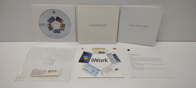 Apple iLife 2008 I Work CD MacBook Pro Book