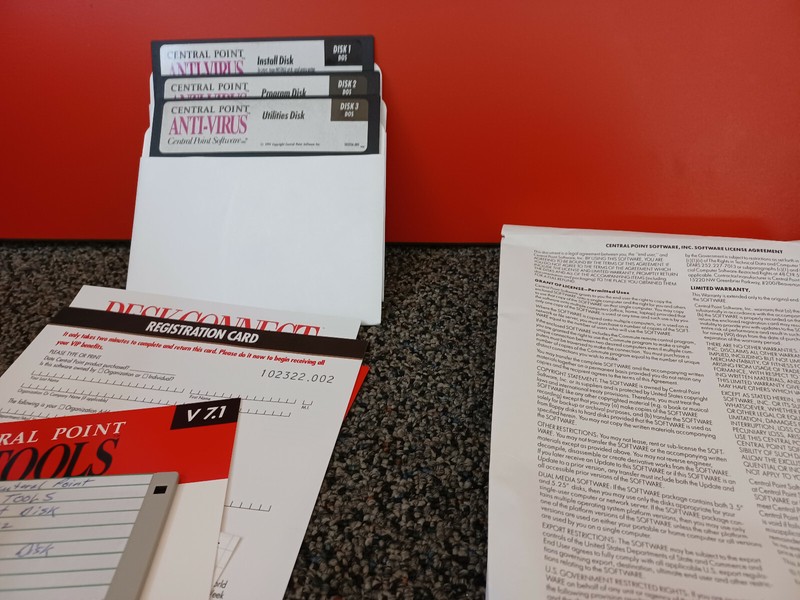 Vintage Central Point PC Tools Utility Software 7.1 gallery