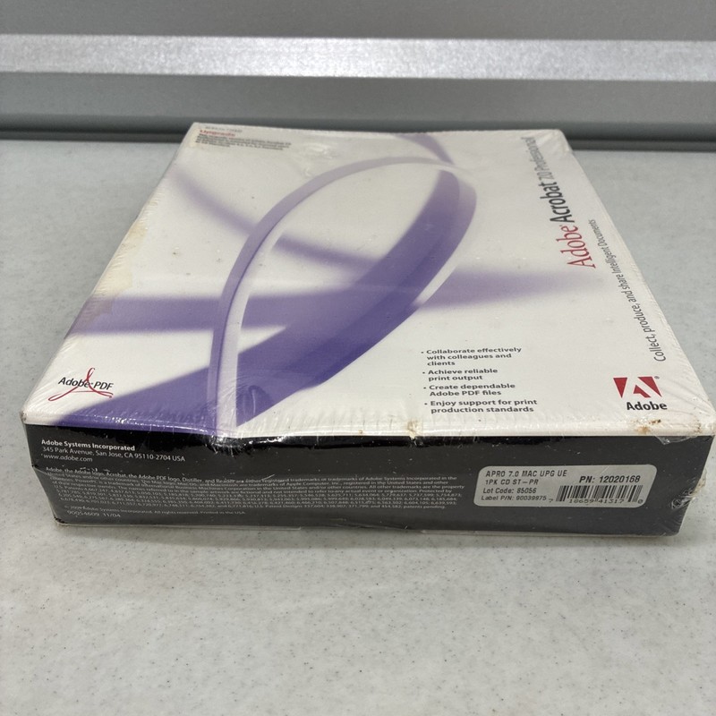 Adobe Acrobat 7.0 Professional For Mac (Upgrade VERSION) *NOS/ Sealed gallery