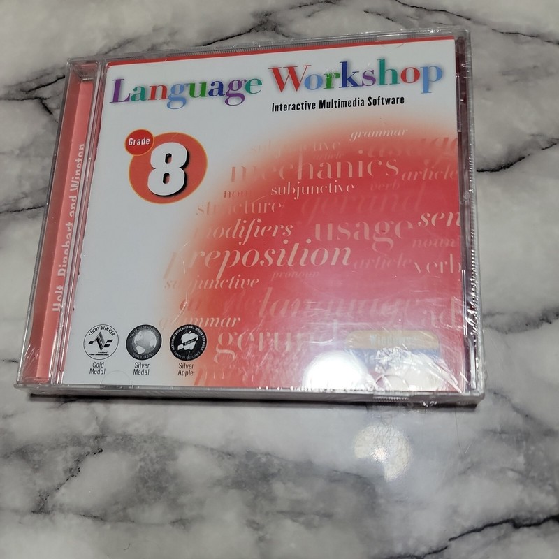 Language Workshop Grade 8 Interactive Multimedia Software Grammar Holt, Rinehart