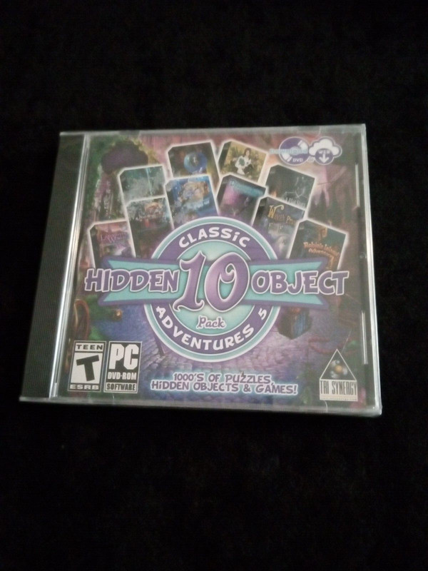 Classic Adventures 5 – 10 Hidden Object Games – PC DVD Rom Video game NEW Sealed