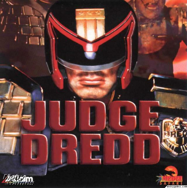 Judge Dredd PC CD escape jail futuristic lawman side scrolling platform game!