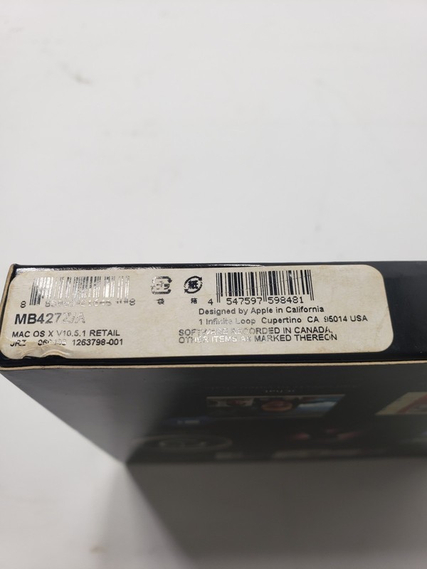 Apple Mac OS X Leopard 10.5.1 MB427Z/A & Snow Leopard 10.6 Retail Lot gallery