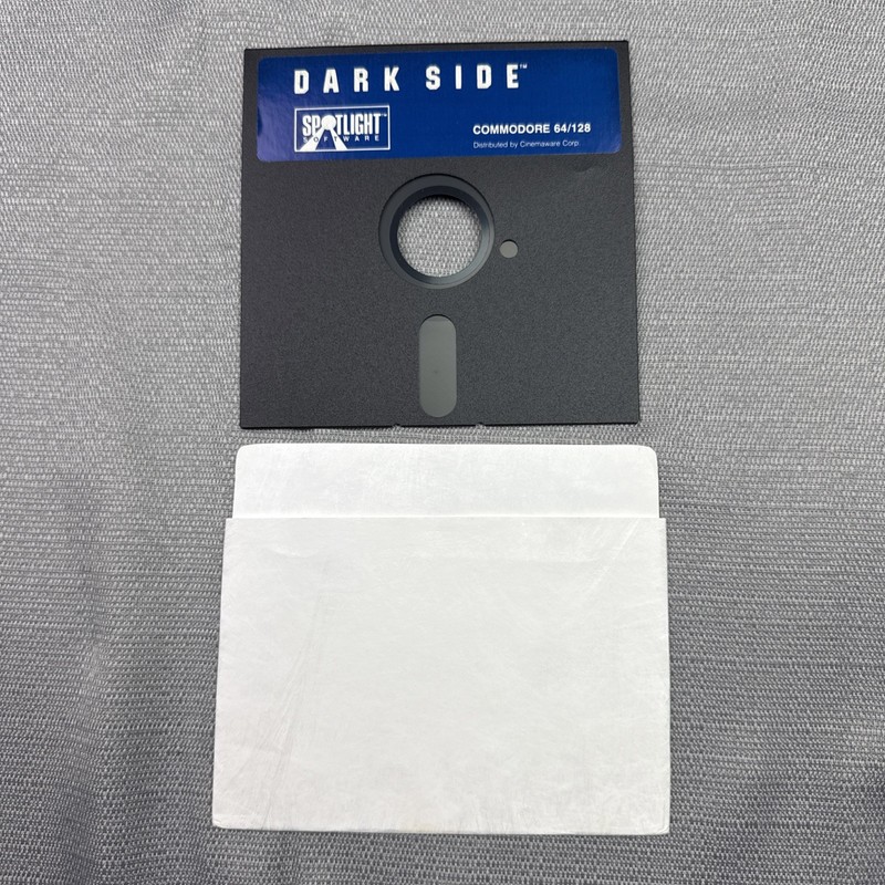 Dark Side for the Commodore 64 C64 128 Floppy Disk PC Game Tested Works