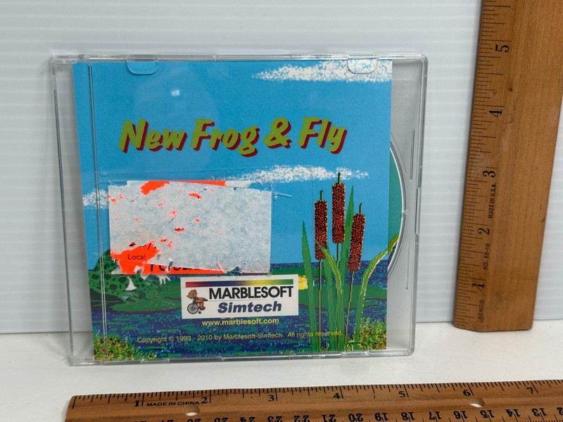 Frog & Fly Game Program Marblesoft Simtech for Special Children