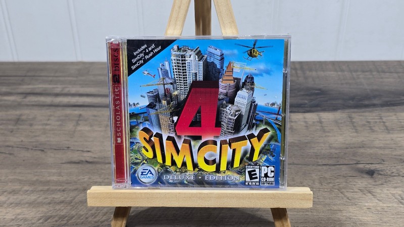 BRAND NEW SEALED Sim City 4 Deluxe Edition PC CD Expanded Pack FREE SHIPPING