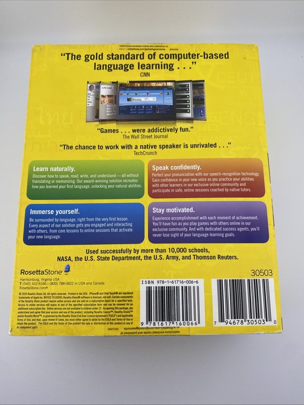 Rosetta Stone V4 TOTALe: German Level 1-3 Set for PC, Mac No Headset gallery