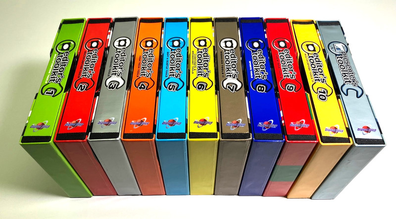 Digital Juice Editors Toolkit Vol 1-10 + Presenter’s Kit Video Editing DVD Sets