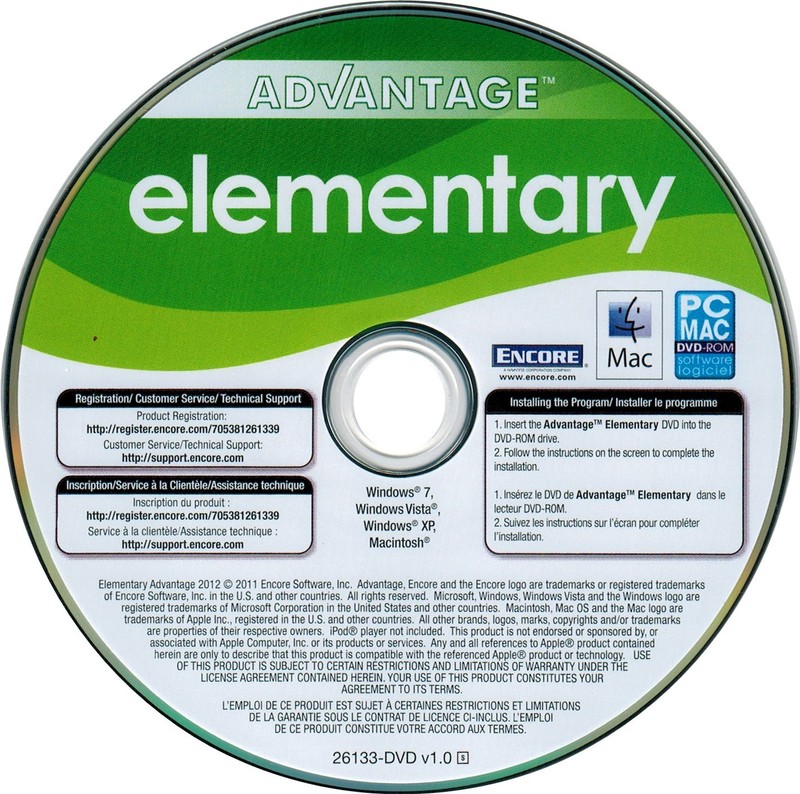 Lot *10* Advantage Elementary Complete Student Resource Center PC Windows Boxed gallery