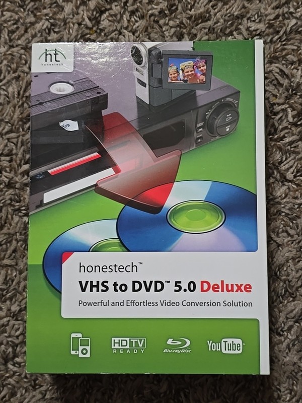 Honestech VHS to DVD 5.0 Deluxe Powerful & Effortless Video Conversion Solution