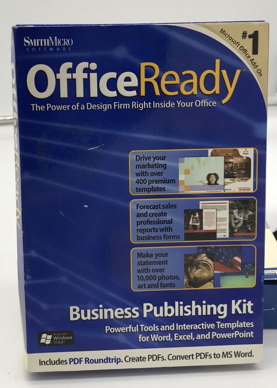 Office Ready Smith Micro | Business Publishing Kit | Powerful Tools | Wrd, Exl,P