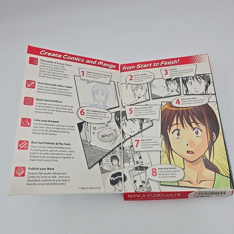 Manga Studio Debut 4 for PC, Mac gallery