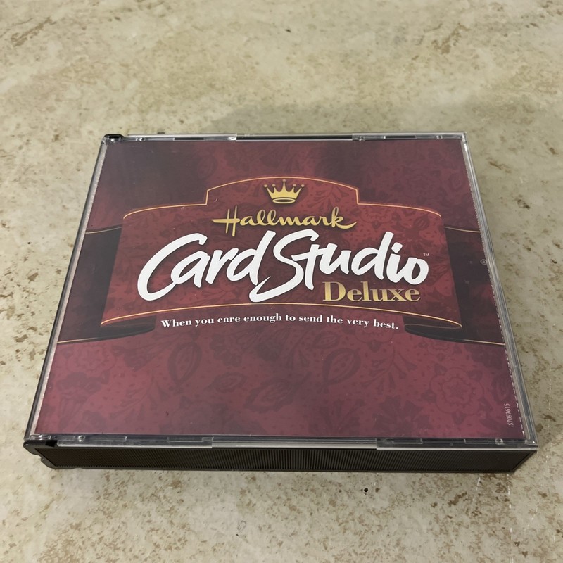 Hallmark Card Studio Deluxe – Released by Sierra (PC, 2000) – All Discs