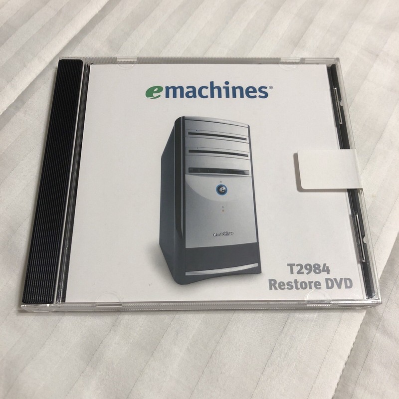 emachines T2984 Restore DVD - Sealed