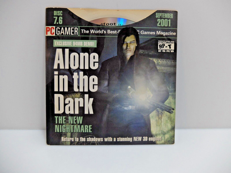 PC Gamer: Alone in the Dark Demo Disc 7.6 – September 2001 – Not Compatible