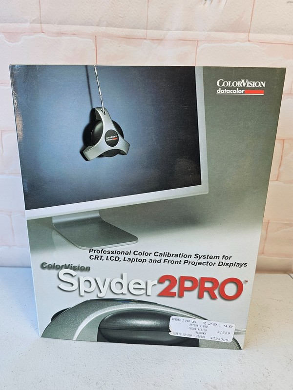 ColorVision SPYDER2PRO Studio Colour Calibration For Crt / Lcd Displays Complete