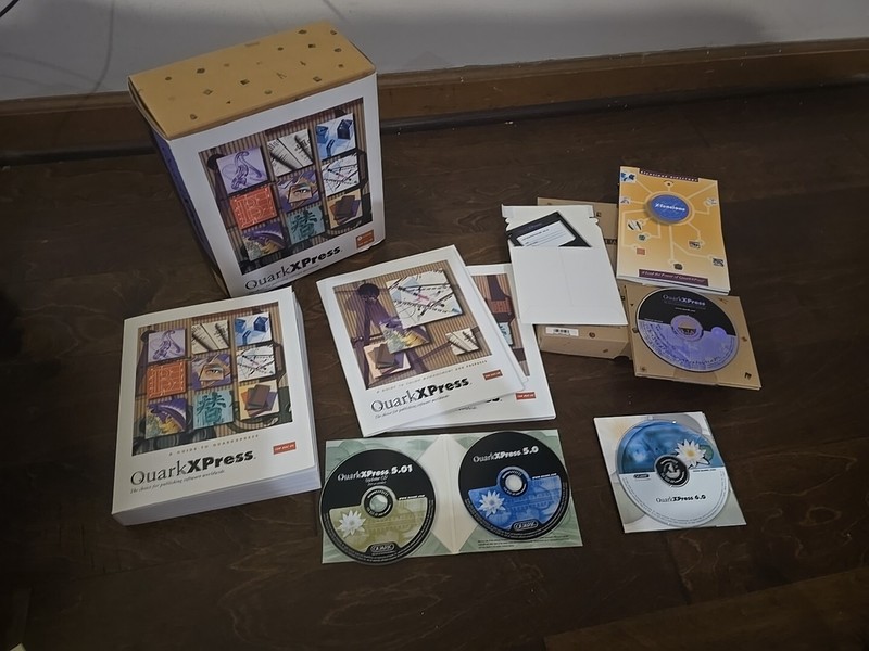QuarkXpress 4.1 for Mac OS Desktop Publishing Design Software