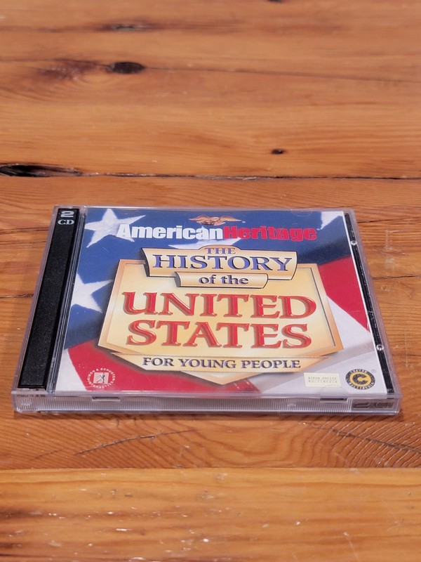 American Heritage: History Of The United States For Young People PC CD-ROM 2disc gallery