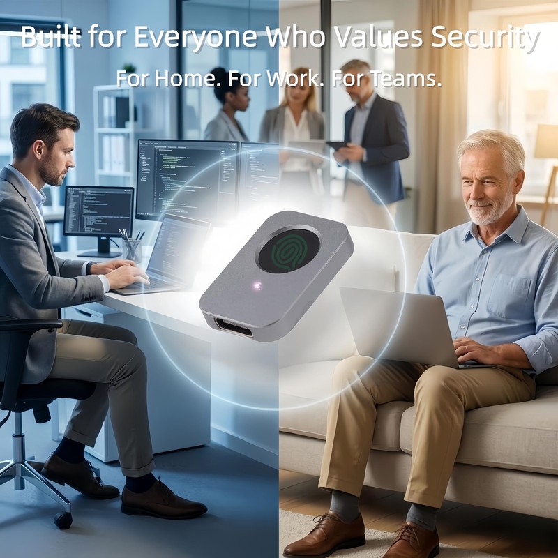 Windows Hello Fingerprint Reader for Windows 11 10, Offline Physical Security... gallery