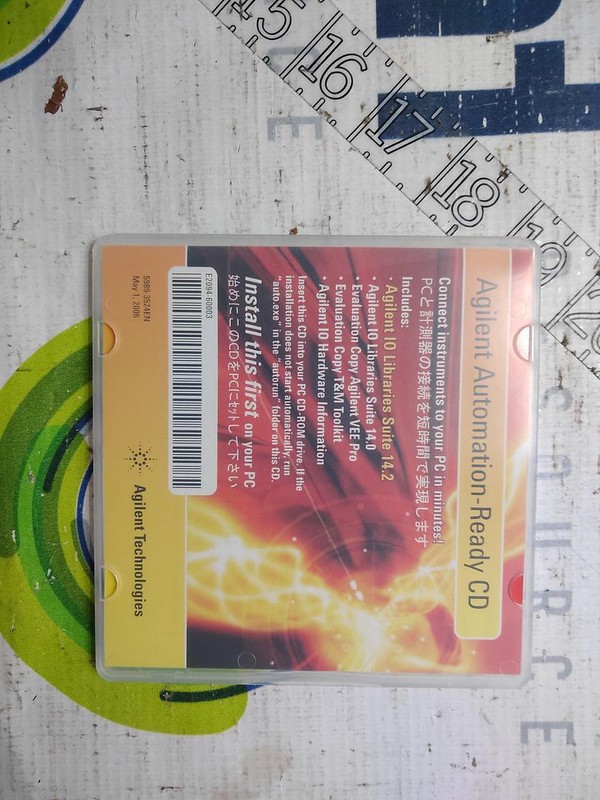 AGILENT TECHNOLOGIES E2094-60003 AUTOMATION READY CD