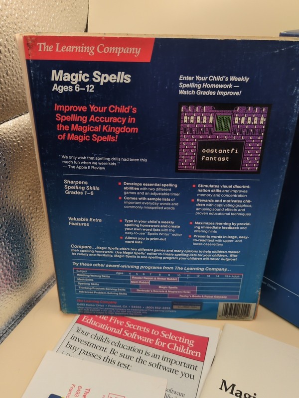 Magic Spells - The Learning Company - Apple IIGS 3.5 Disk gallery