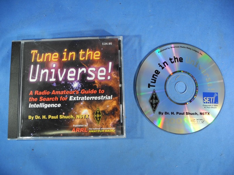 Tune In The Universe Multimedia CD SETI League ARRL H. Paul Shuch *Excellent!*
