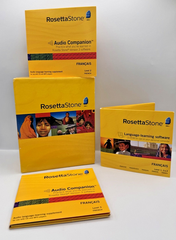 Rosetta Stone V3 TOTAL: French Level 1-5 Set for PC, Mac