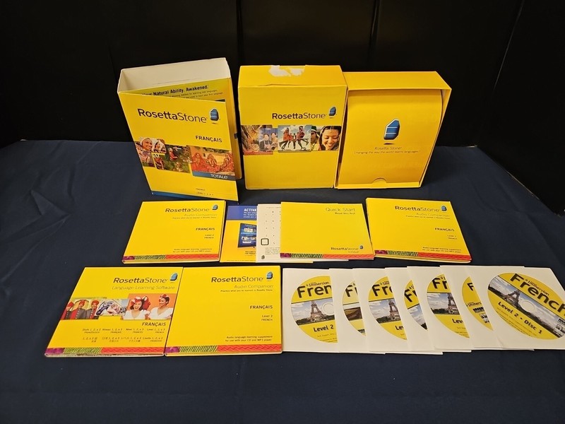 Rosetta Stone Version 3 French Level 1 & 2