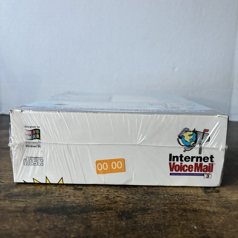 Vintage Microsoft Internet Voicemail Version Designed For Windows 95 New Sealed! gallery