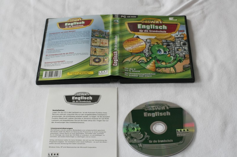 Galswin English for Primary School 2nd to 4th Grades (PC CD)