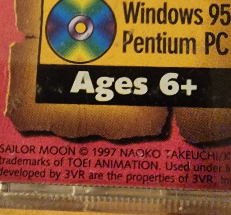 Sailro Moon Vintage 1979 Rare 3d Adventure Cd Shipped From U.S.A gallery