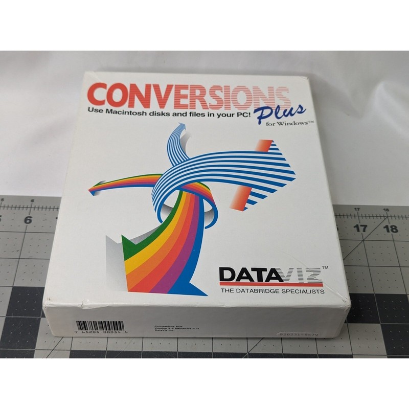 Windows Conversion Plus Macintosh Dataviz Version 2.5 Computer