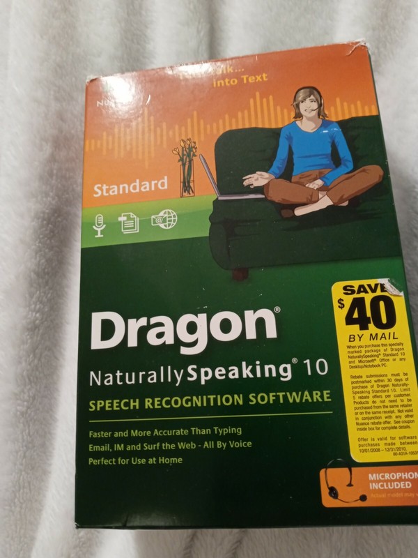 Nuance Dragon Naturally Speaking 2008 Standard Edition 10.0