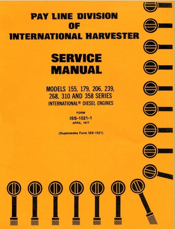 TD7E TD-7E TD-8 Loader Tractor Service Repair Manual IH Crawler 100 125 on DVD gallery
