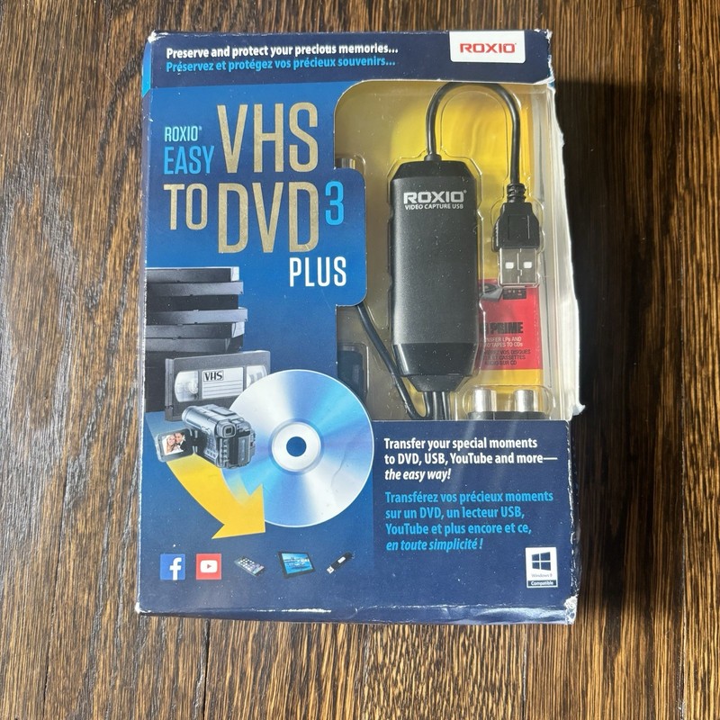 Roxio Easy VHS to DVD 3 Plus Converter