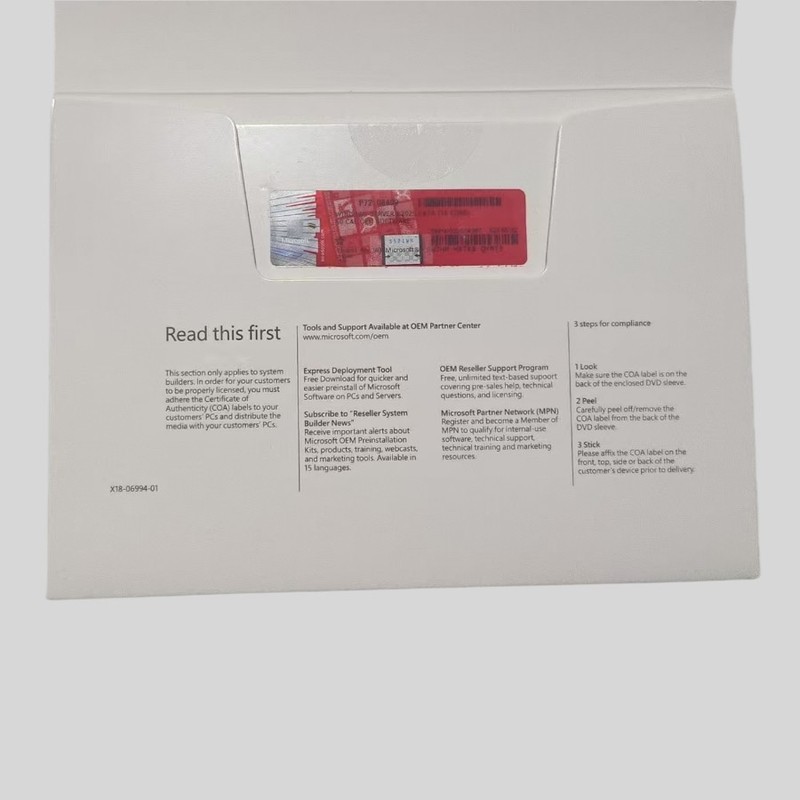 Microsoft Windows Server 2025 Datacenter 64Bit 16 Core 50 CALs DVD & Key Sealed gallery