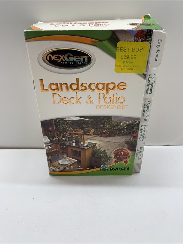 Punch! Landscape Deck & Patio Designer NexGen 2 (for PC)