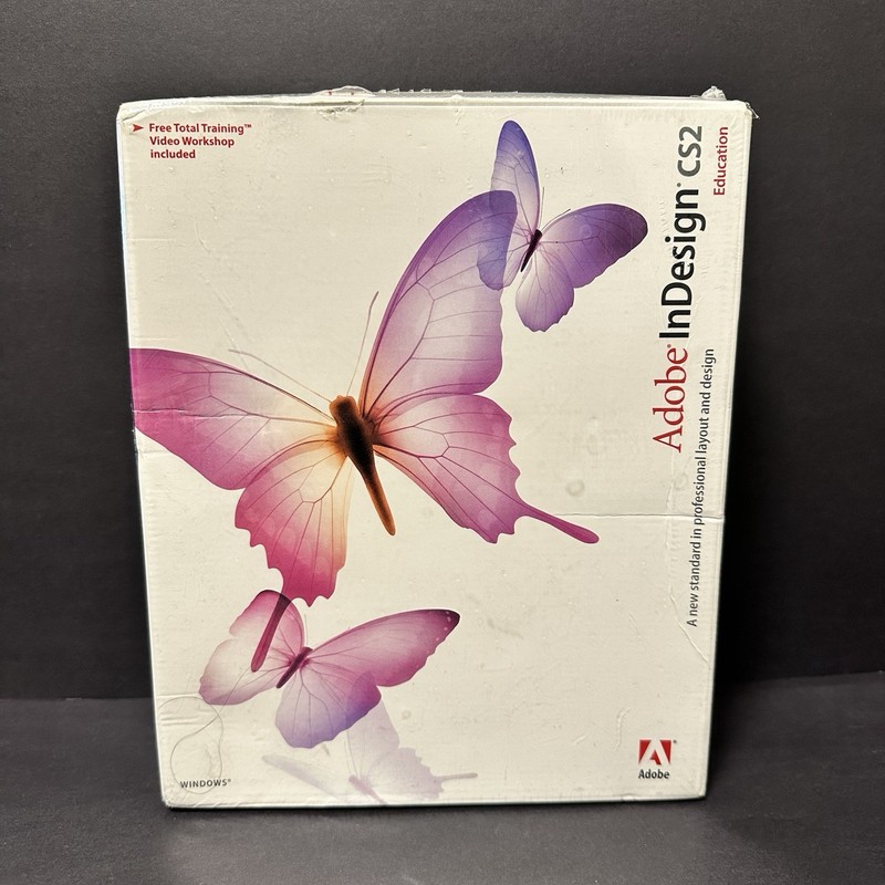 Adobe InDesign CS2 Education for Windows 27510804 718659445478 New Sealed