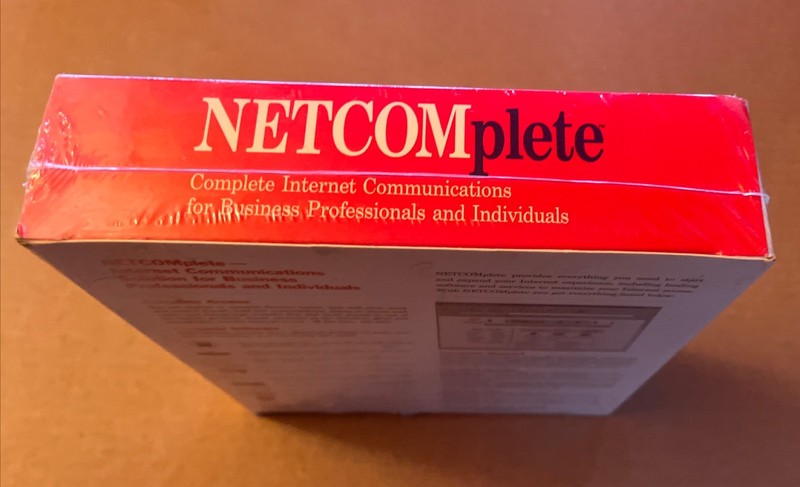 NetComplete Complete Internet Kit 1996 Windows & Macintosh CD w instructions NEW gallery