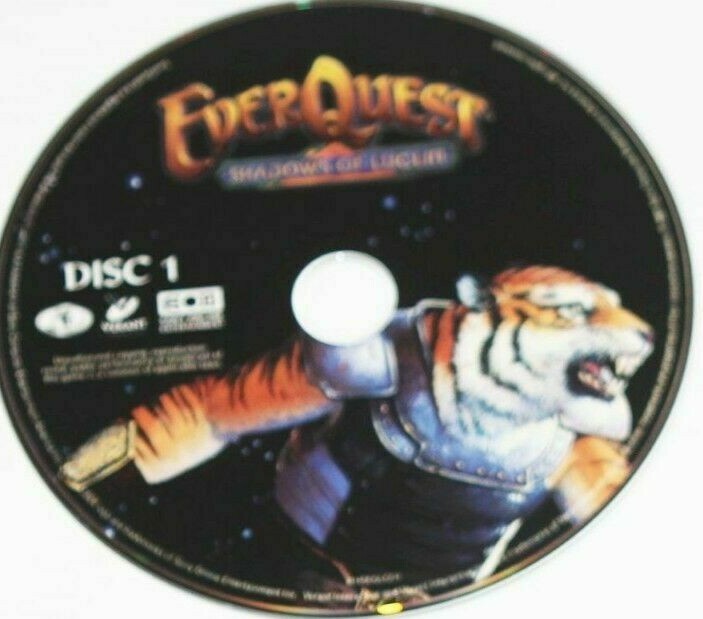 Ever Quest “Shadows of Luclin” PC CD Rom Game DISC #1 ONLY #K229