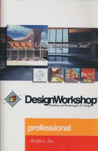 DS Workshop Pro + Manual PC CD modeling, rendering for 3D design perspectives!