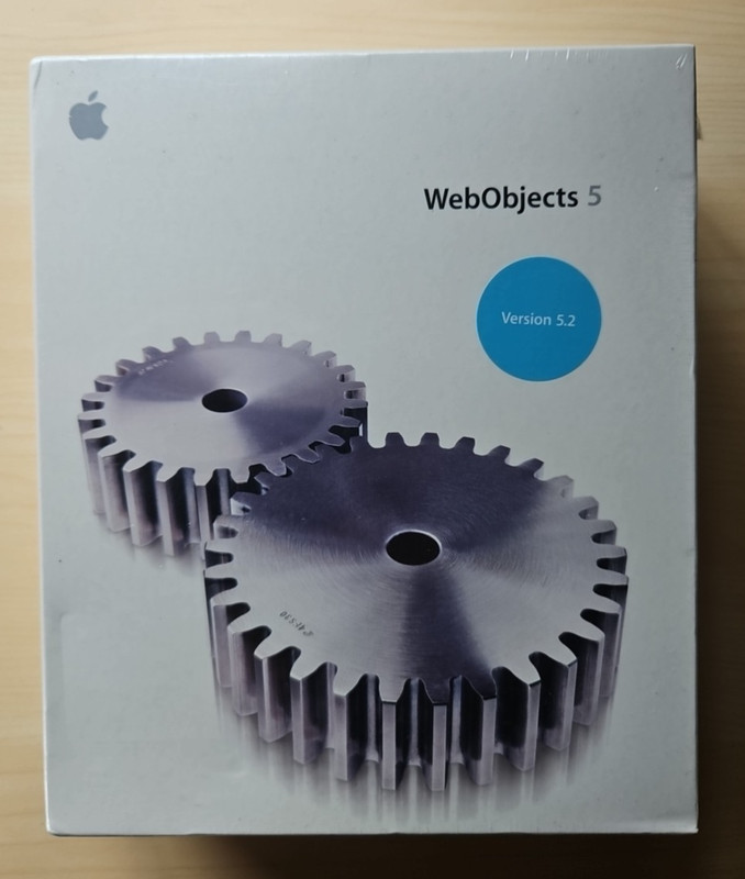 Apple WebObjects 5.2 Retail Software – Brand New and Sealed