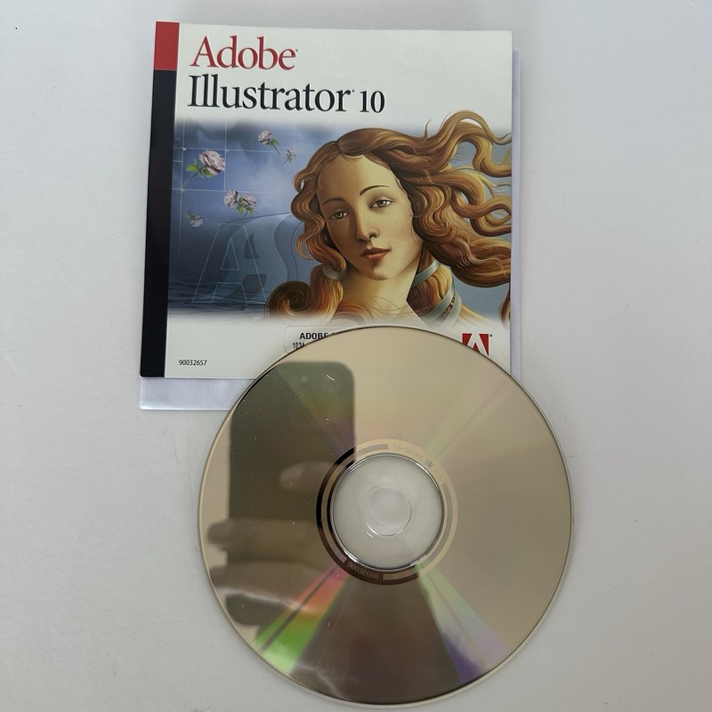 Adobe Illustrator 10 For Macintosh CD Vintage With Serial Number gallery