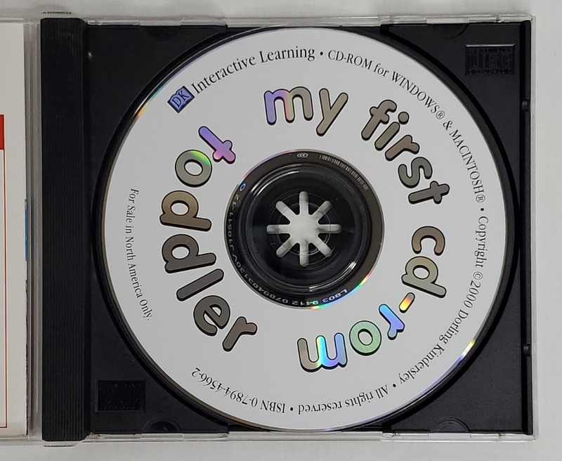My First CD Rom Toddler Parent Assited Learning CD Rom Disc Age 1.5-3 gallery