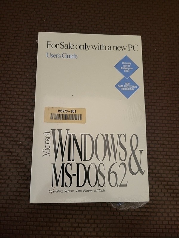 Microsoft MS-DOS 6.2 Operating System Plus Enhanced Tools User’s Guide 1993