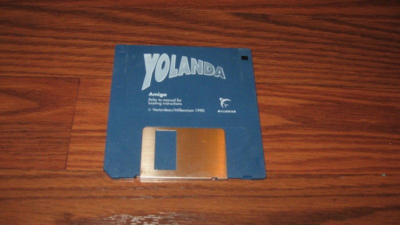 Yolanda Commodore Amiga on 3.5″ disk