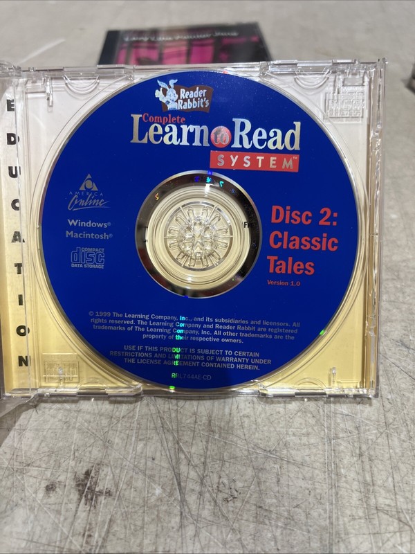 Learn To Read System - Classic Tales - Reader Rabbits - Disc 2 - CD-ROM gallery