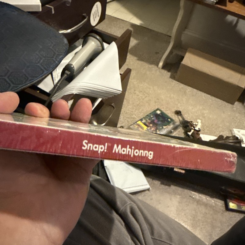 Mah Jongg Snap PC CD-ROM Computer Game New Sealed gallery