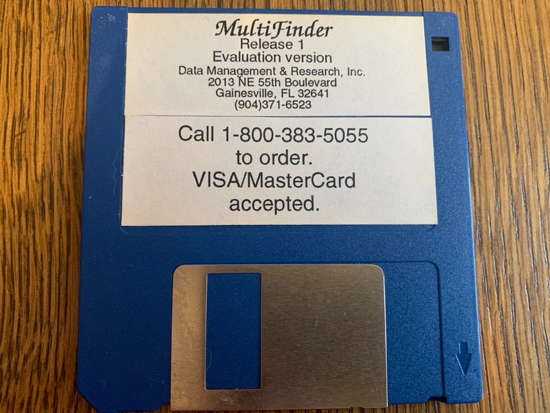MULTIFINDER RELEASE 1 PROGRAM AMIGA COMPUTER 3.5″ INCH FLOPPY(S) TESTED NR MINT