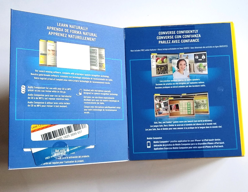 ITALIAN Rosetta Stone TOTALe V- 4 Level 1-4 Italiano Language CD PC or MAC gallery